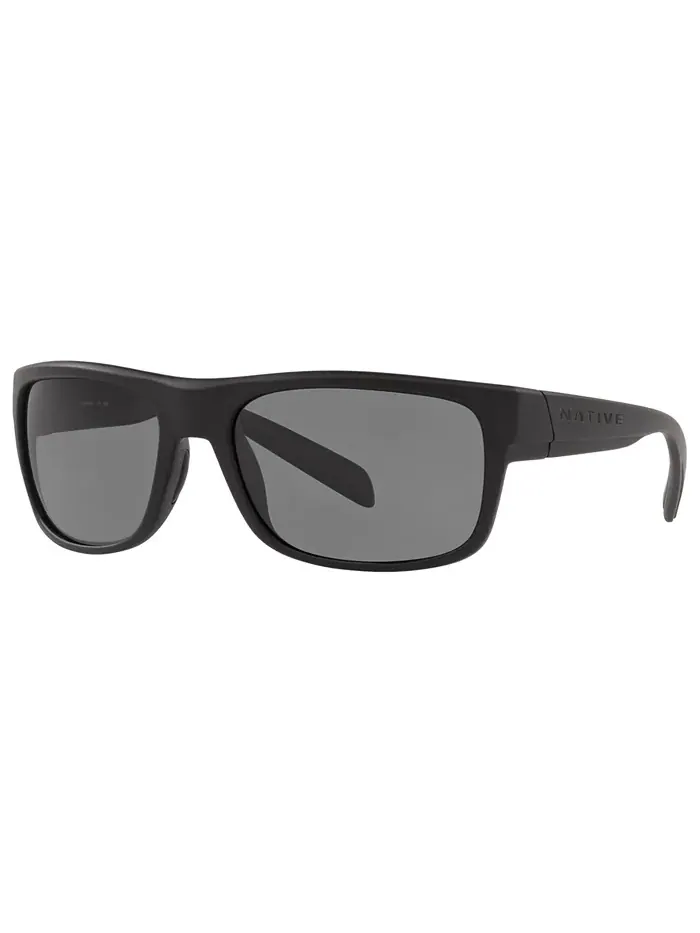 Нативные унисекс поляризованные солнцезащитные очки, XD0065 58 Native Eyewear — серый