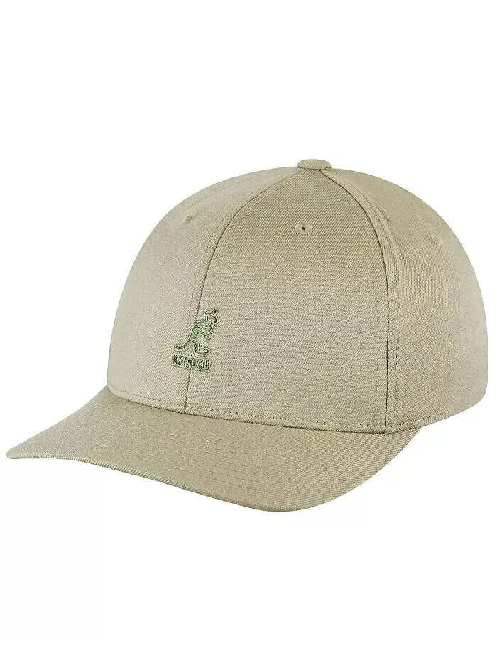 Мужские шерстяные бейсболки Flexfit Бейсбольные и спортивные кепки Kangol — изображение 1 из 2, бежевый