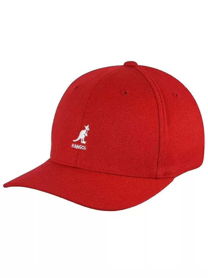 Мужские шерстяные бейсболки Flexfit Бейсбольные и спортивные кепки Kangol — изображение 1 из 2, красный