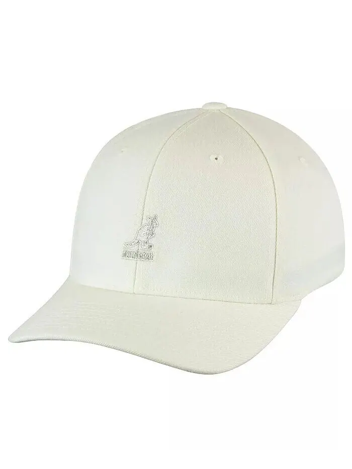 Мужские шерстяные бейсболки Flexfit Бейсбольные и спортивные кепки Kangol — изображение 1 из 2, белый