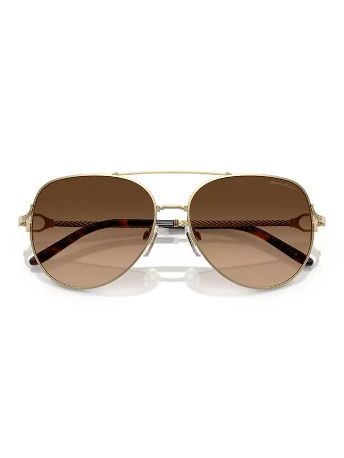Женские солнцезащитные очки RL7087 Ralph Lauren — изображение 5 из 10, бледный золотистый