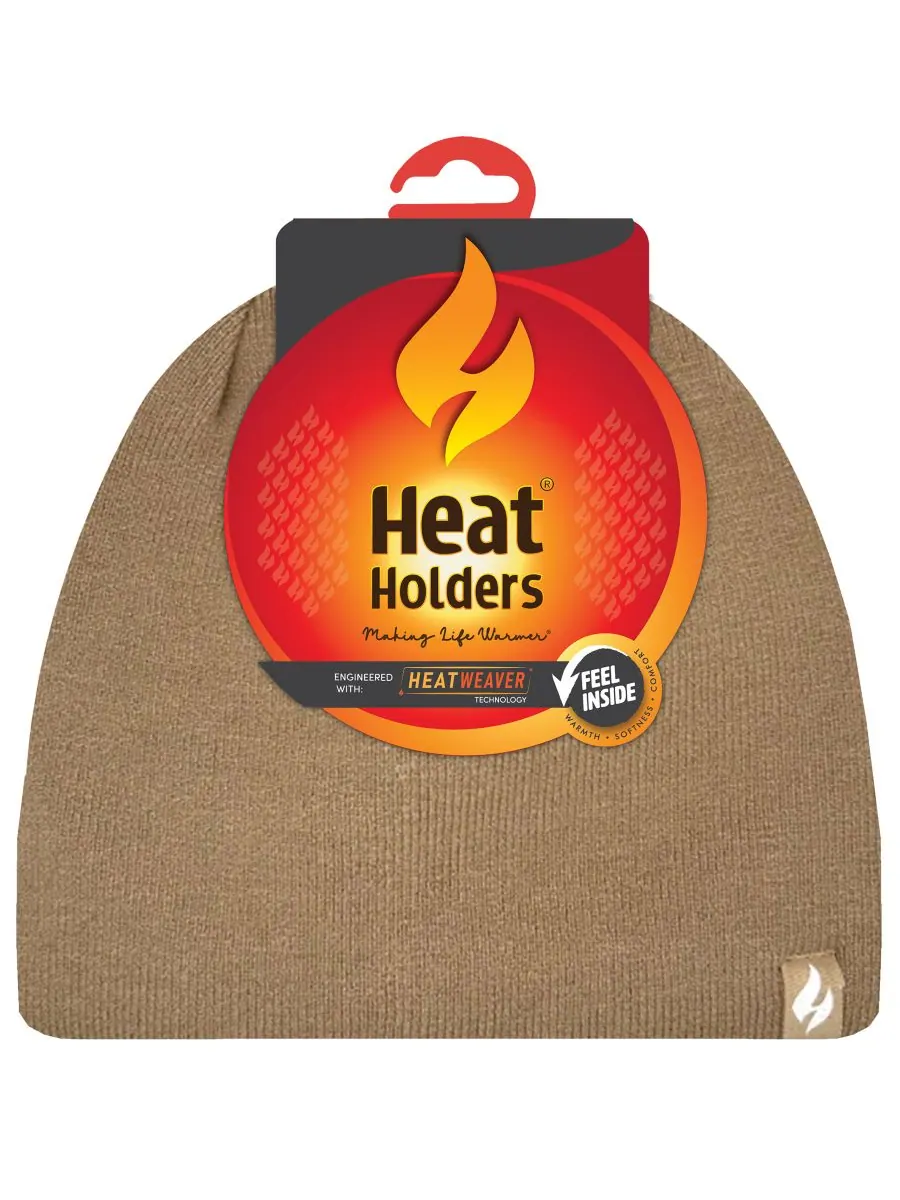 Вязаная шапка-ушанка Diana Heat Holders — изображение 2 из 2, бежевый