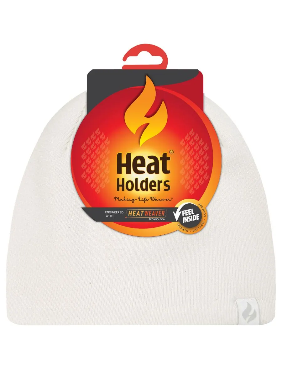 Вязаная шапка-ушанка Diana Heat Holders — изображение 3 из 3, кремовый