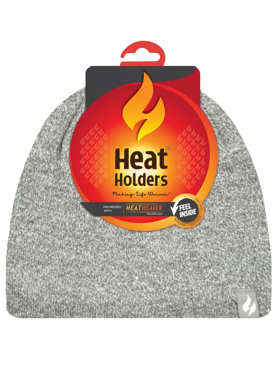 Вязаная шапка-ушанка Diana Heat Holders — изображение 2 из 2, серый