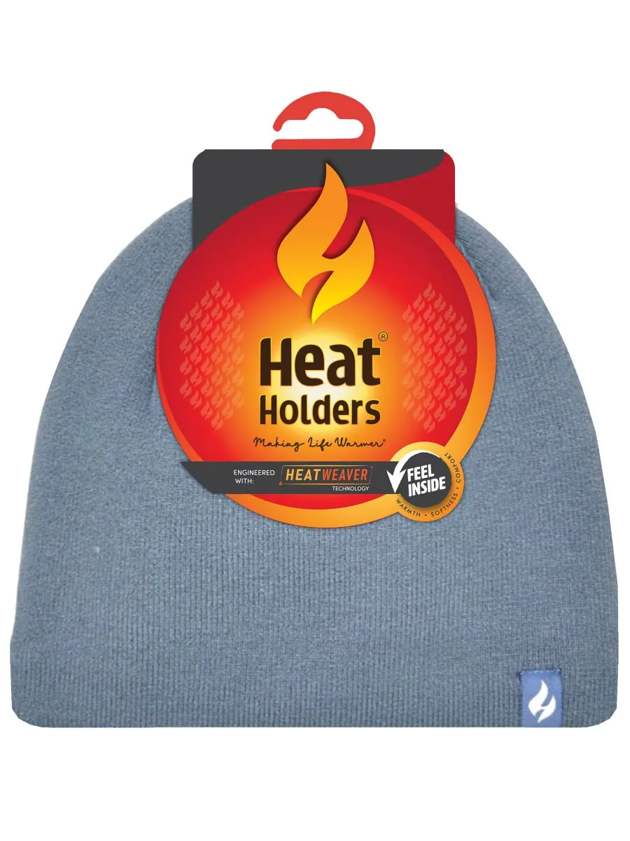 Вязаная шапка-ушанка Diana Heat Holders — изображение 2 из 2, синий