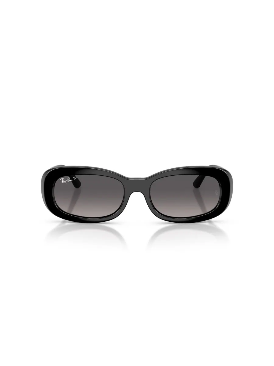 Женские поляризованные солнцезащитные очки, RB2221 Ray-Ban — изображение 3 из 4, черный