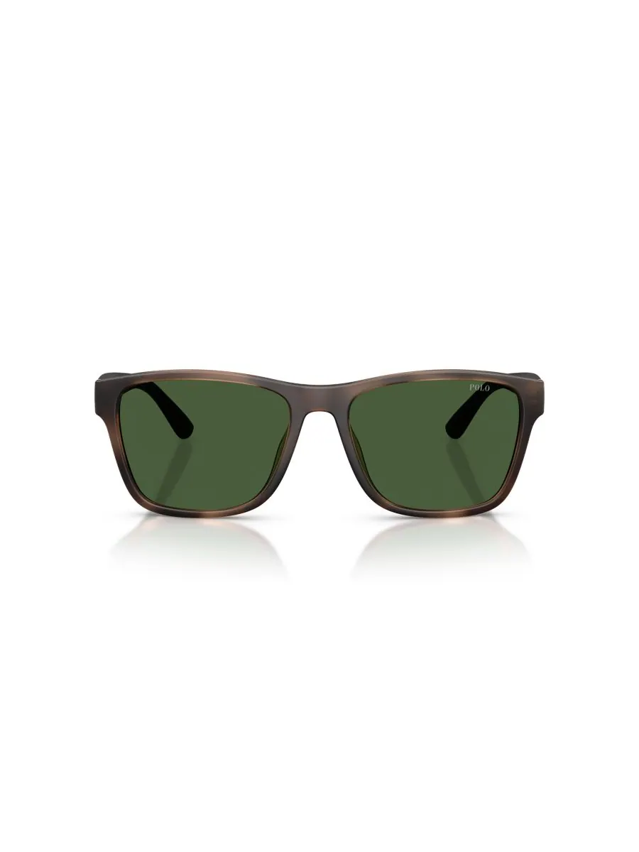 Мужские солнцезащитные очки большого размера, PH4229U Polo Ralph Lauren, Matte Dark Havana — изображение 5 из 6