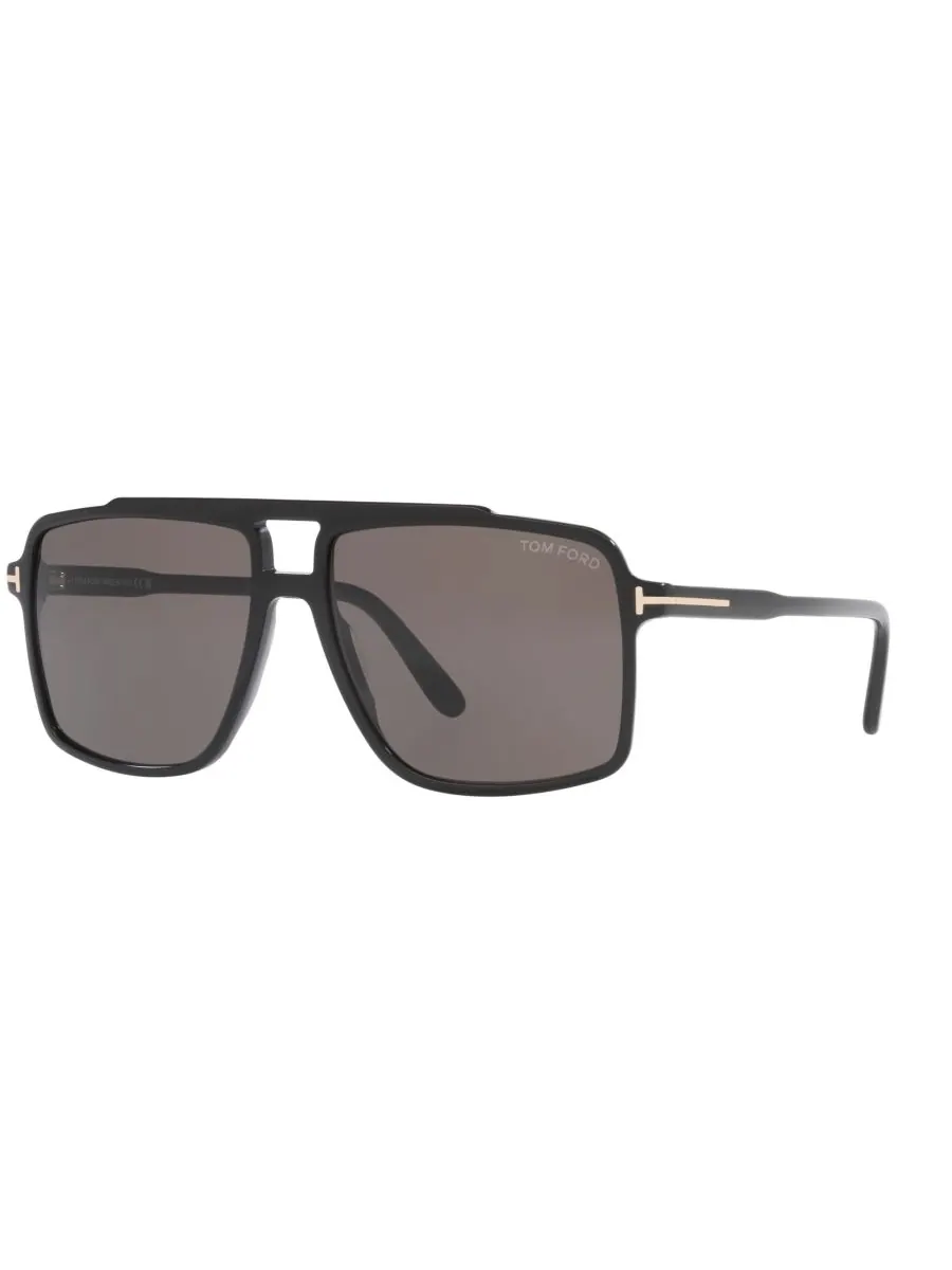 Мужские солнцезащитные очки Kemp, TR001927 Tom Ford — изображение 1 из 5, черный