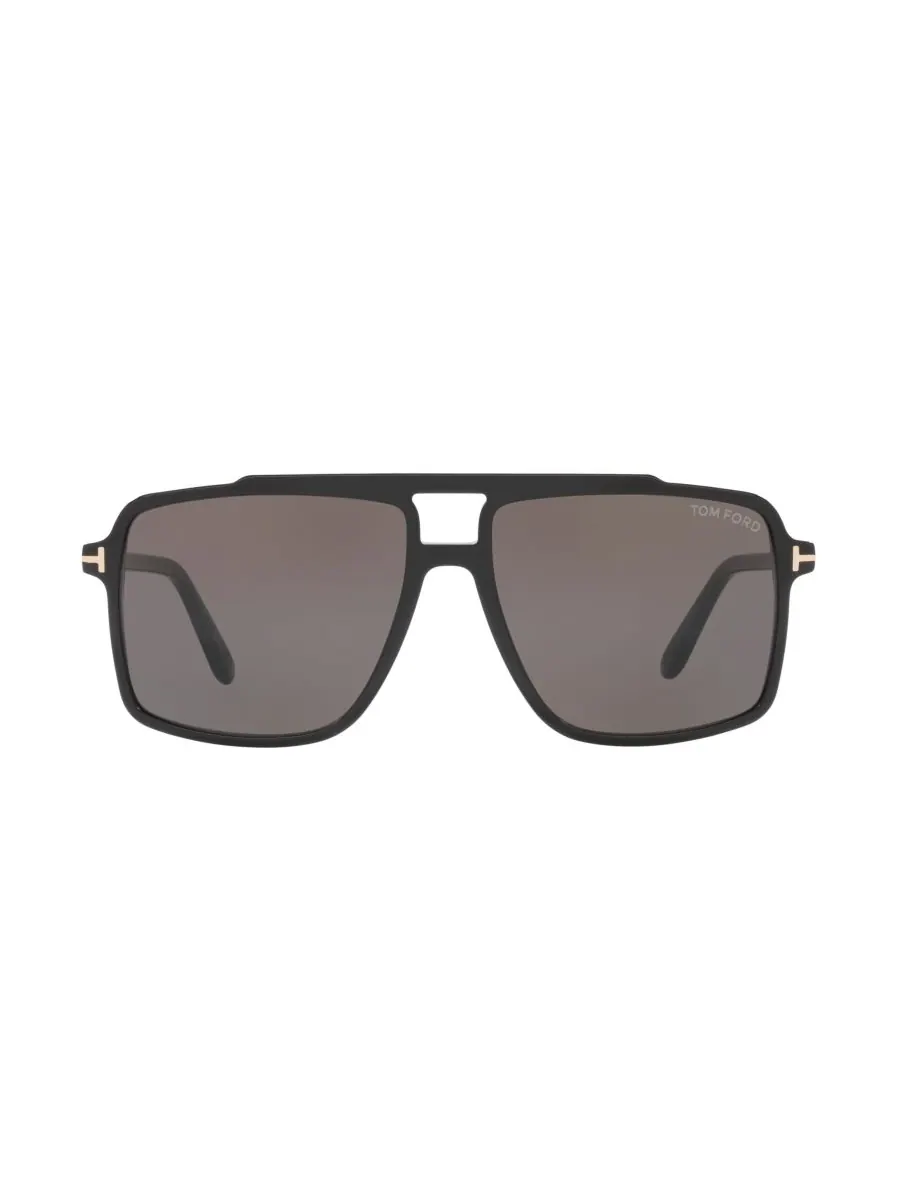Мужские солнцезащитные очки Kemp, TR001927 Tom Ford — изображение 2 из 5, черный