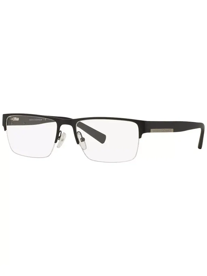 Мужские прямоугольные очки Armani Exchange AX1018 A|X Armani Exchange — черный