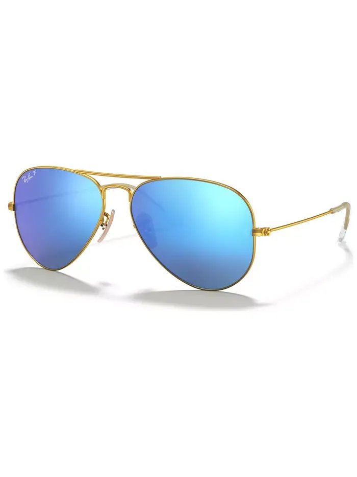 Поляризационные солнцезащитные очки, RB3025 AVIATOR MIRROR Ray-Ban