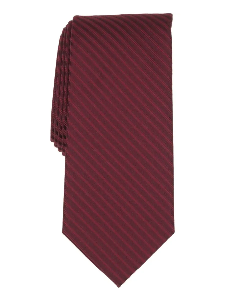 Мужской полосатый галстук Fenwich Perry Ellis — изображение 1 из 3, красный