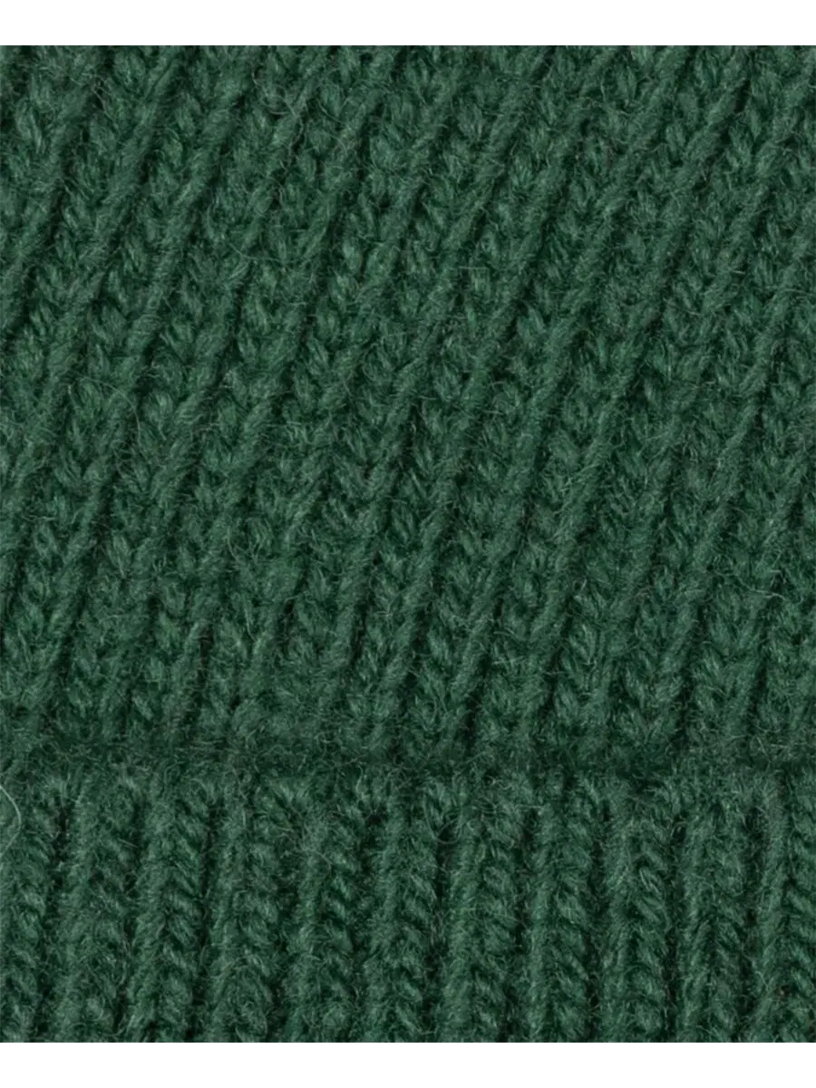 Шапка-бини спортивная с отворотом Sportsman Cuffed Knit Polo Ralph Lauren — изображение 4 из 4, зеленый