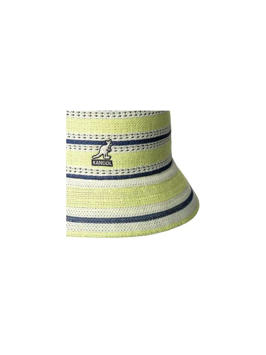Панама с полями 6 см, с принтом, Resort Stripe Lahinch Kangol — изображение 2 из 3, мульти