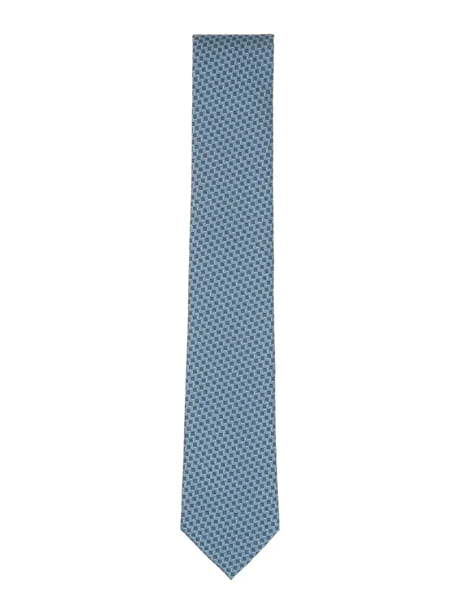 Галстук-бабочка Slim Geo-Pattern Alfani — изображение 2 из 3, синий