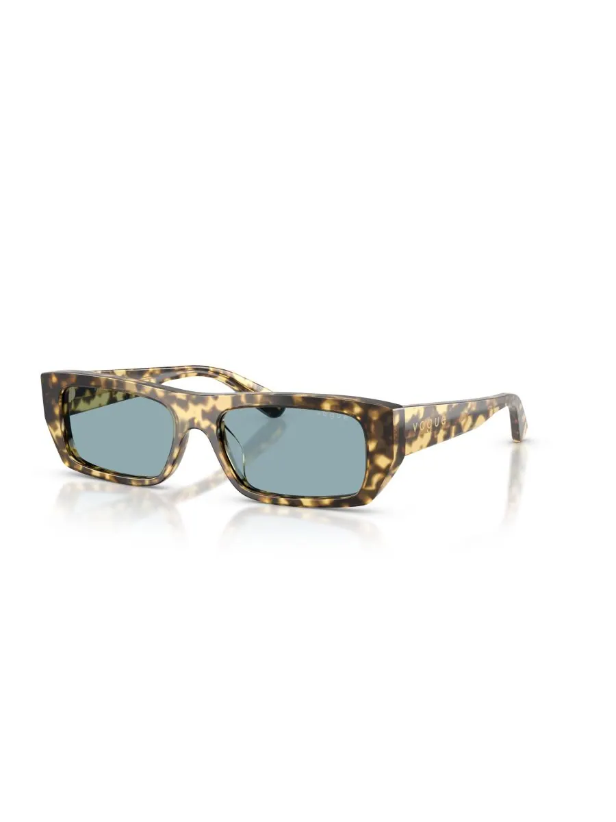 Женские прямоугольные солнцезащитные очки, VO5657SU Vogue Eyewear — коричневый