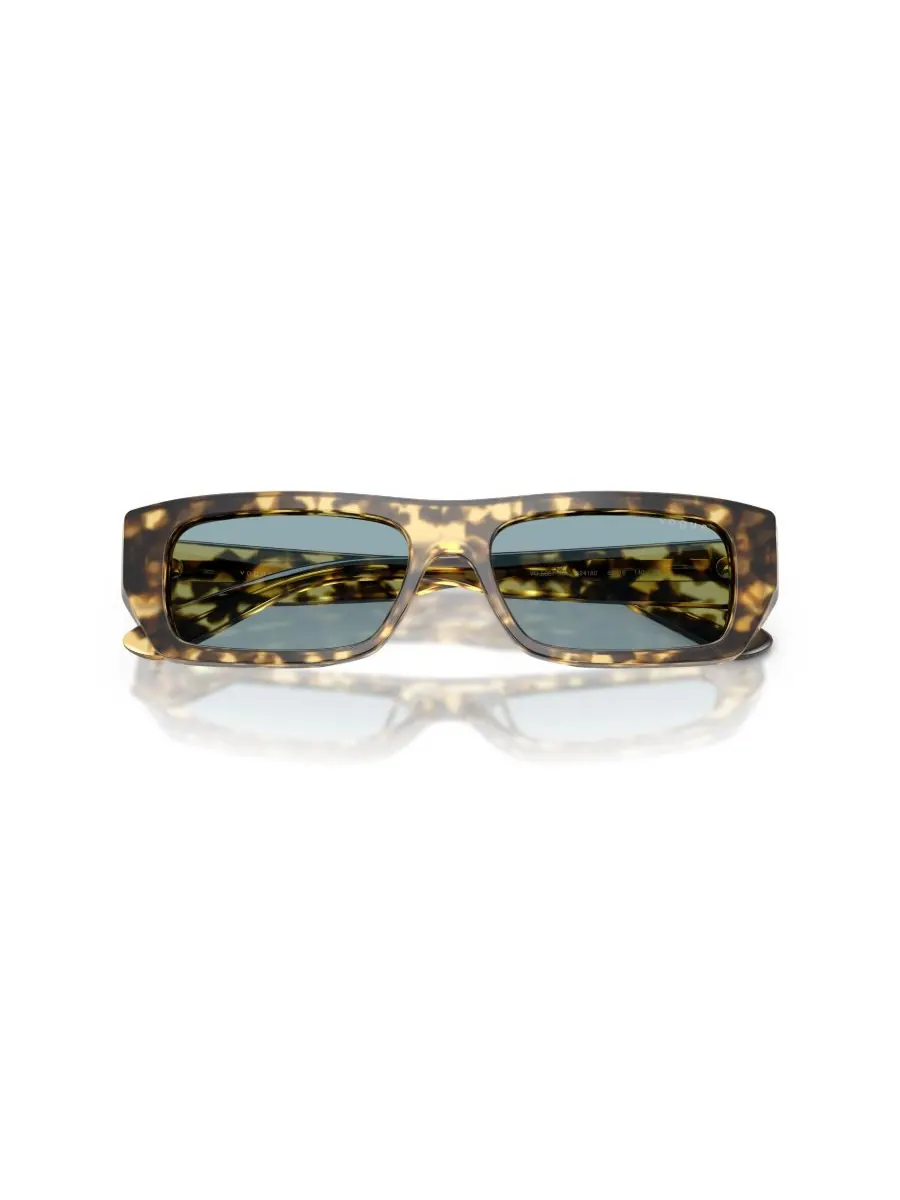 Женские прямоугольные солнцезащитные очки, VO5657SU Vogue Eyewear — изображение 5 из 10, коричневый