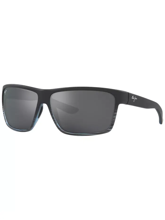 Унисекс поляризованные солнцезащитные очки, Alenuihaha Maui Jim — изображение 1 из 4, серый черный