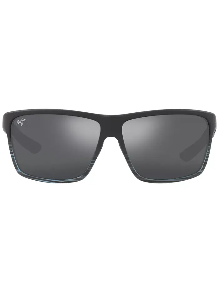 Унисекс поляризованные солнцезащитные очки, Alenuihaha Maui Jim — изображение 2 из 4, серый черный