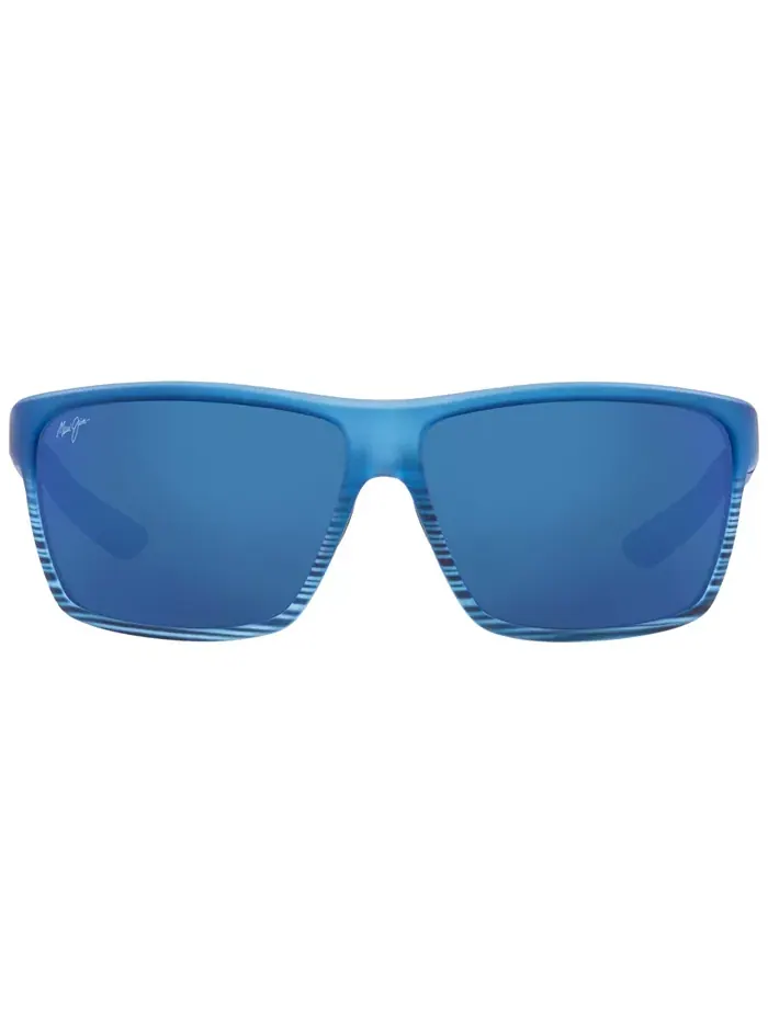 Унисекс поляризованные солнцезащитные очки, Alenuihaha Maui Jim — изображение 2 из 4, синий черный