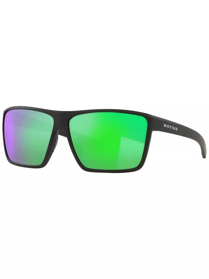 Мужские поляризационные солнцезащитные очки Native Wells XL, зеркало XD9023 Native Eyewear — черный