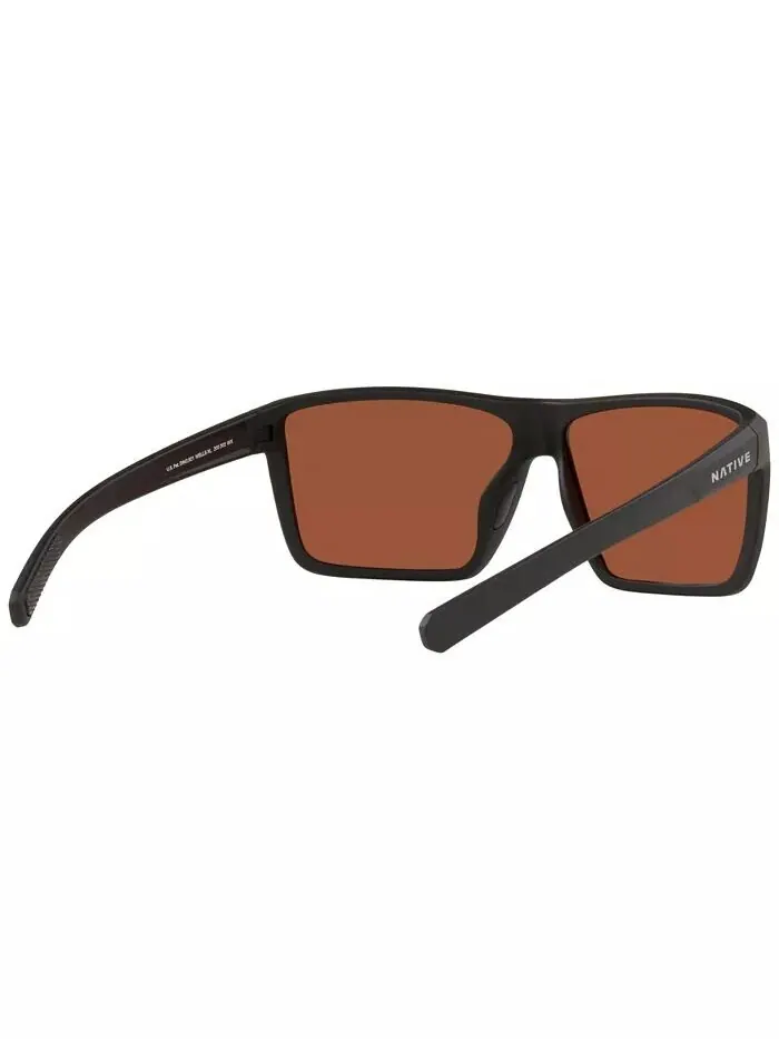 Мужские поляризационные солнцезащитные очки Native Wells XL, зеркало XD9023 Native Eyewear — изображение 6 из 10, черный