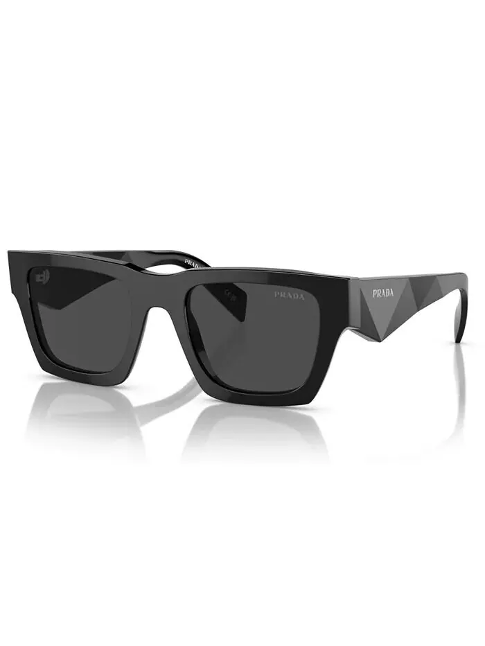 Мужские солнцезащитные очки Symbole Square, PR A06S PRADA — изображение 1 из 5, черный
