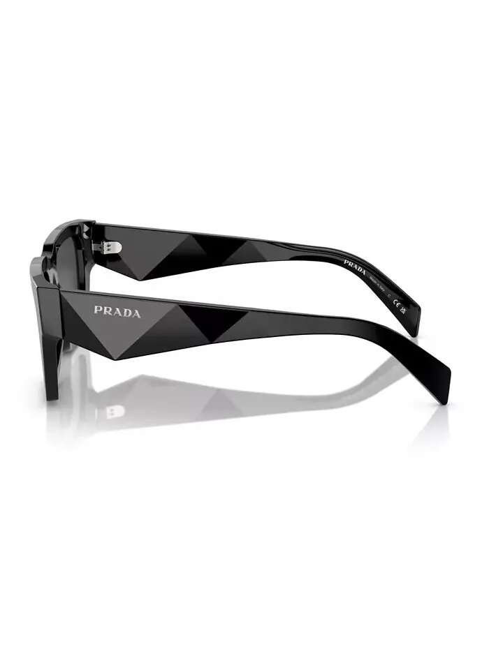 Мужские солнцезащитные очки Symbole Square, PR A06S PRADA — изображение 2 из 5, черный