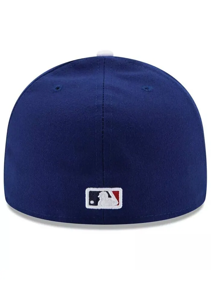 Кепка приталенного кроя 59FIFTY Los Angeles Dodgers Authentic Collection New Era — изображение 4 из 4, королевский