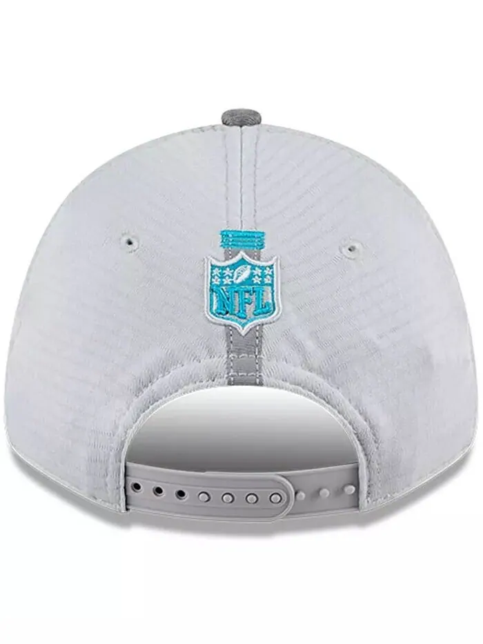 Мужская серая регулируемая кепка Jacksonville Jaguars 2024 NFL Training Camp 9FORTY New Era — изображение 4 из 4, серый