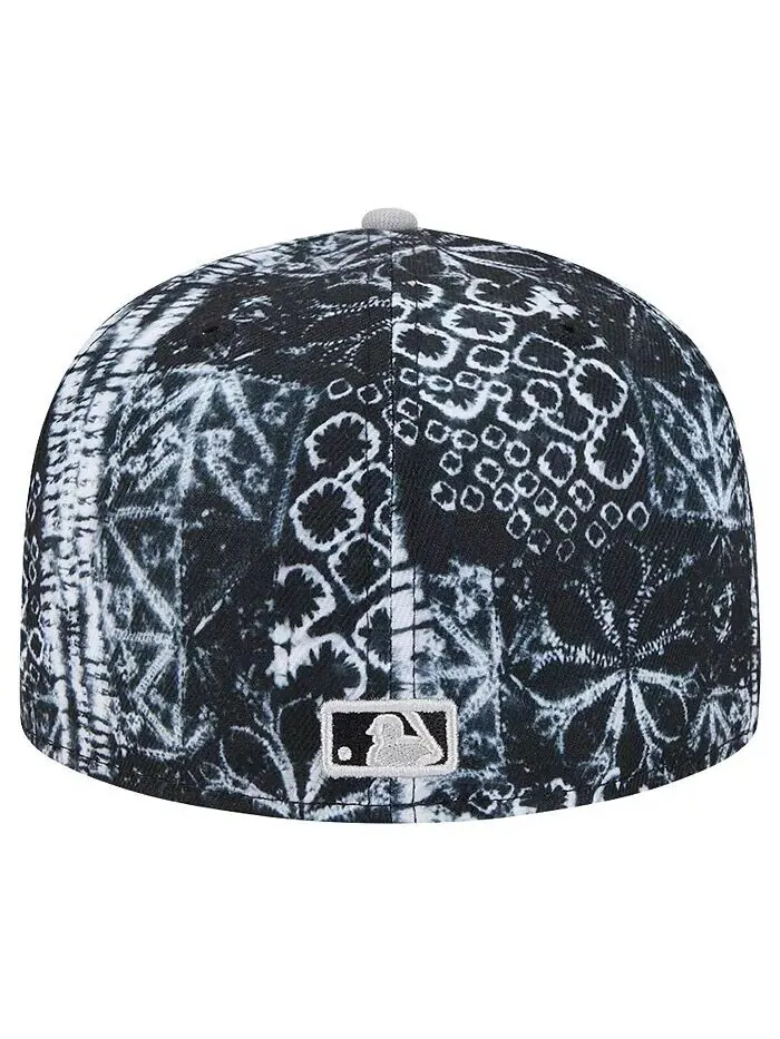 Мужская черная приталенная шляпа Chicago White Sox Sands 59FIFTY New Era — изображение 2 из 4, черный