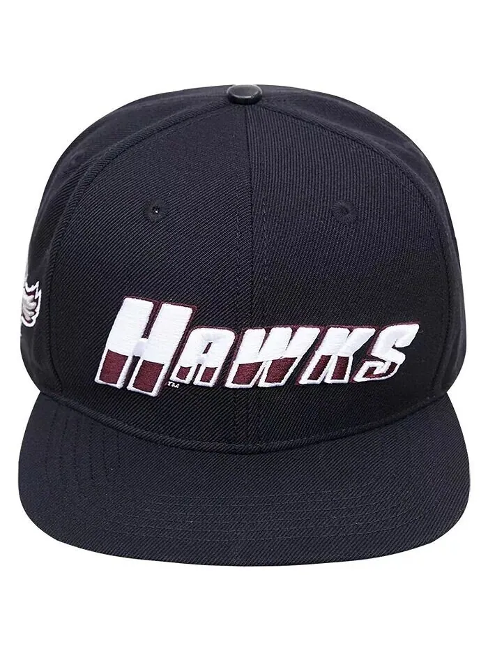Мужская черная кепка Evergreen Snapback с аркой и логотипом Maryland Eastern Shore Hawks Pro — изображение 2 из 4, черный