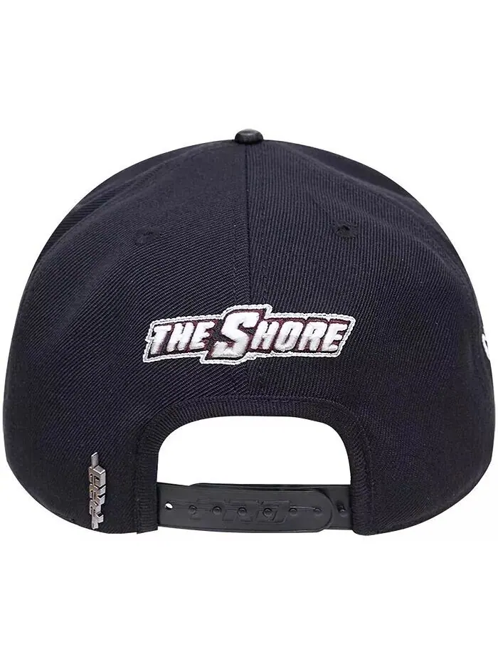 Мужская черная кепка Evergreen Snapback с аркой и логотипом Maryland Eastern Shore Hawks Pro — изображение 3 из 4, черный