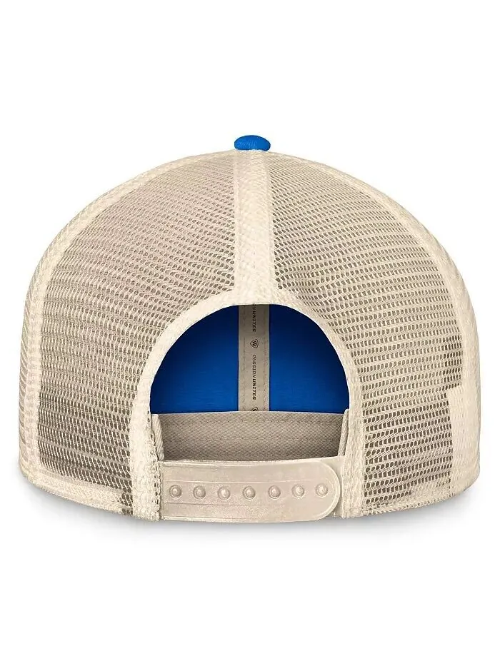 Мужская синяя кепка UCLA Bruins Heritage Waylon Trucker Adjustable Top of the World — изображение 4 из 4
