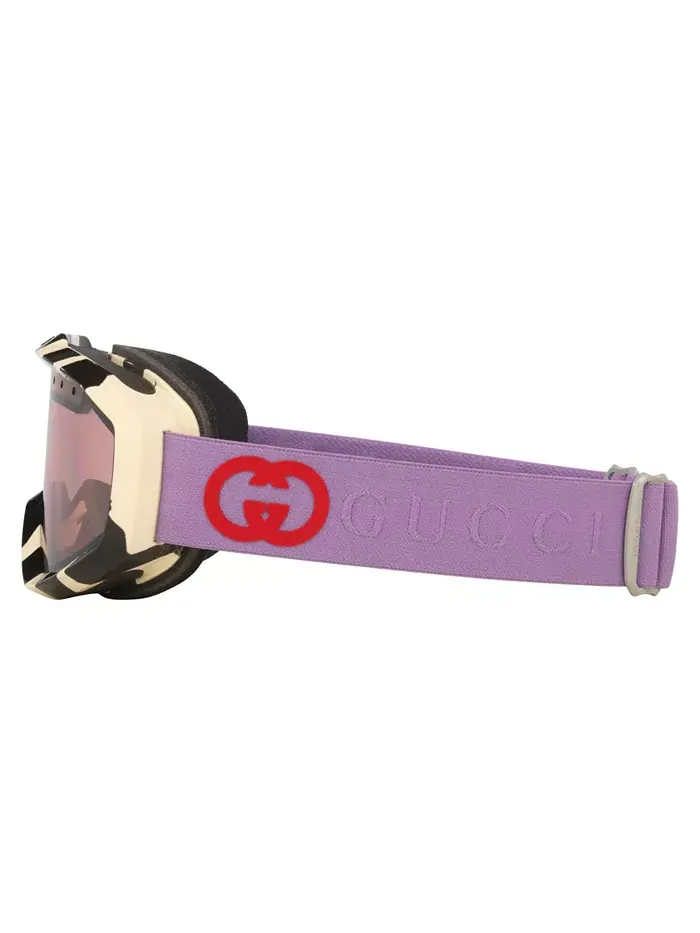Унисекс большие солнцезащитные очки, GG1210S GC001928 Gucci — изображение 3 из 5, белый