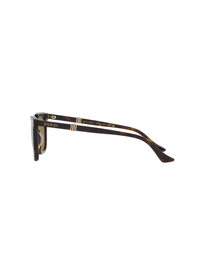 Мужские прямоугольные солнцезащитные очки, GG1493S GC002215 Gucci — изображение 3 из 5, коричневый