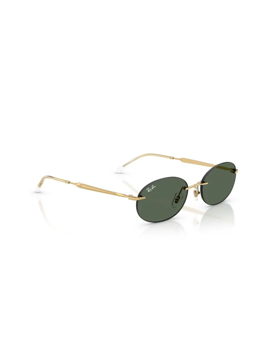 Солнцезащитные очки овальной формы унисекс, RB3767 Ray-Ban — изображение 2 из 5, золотистый