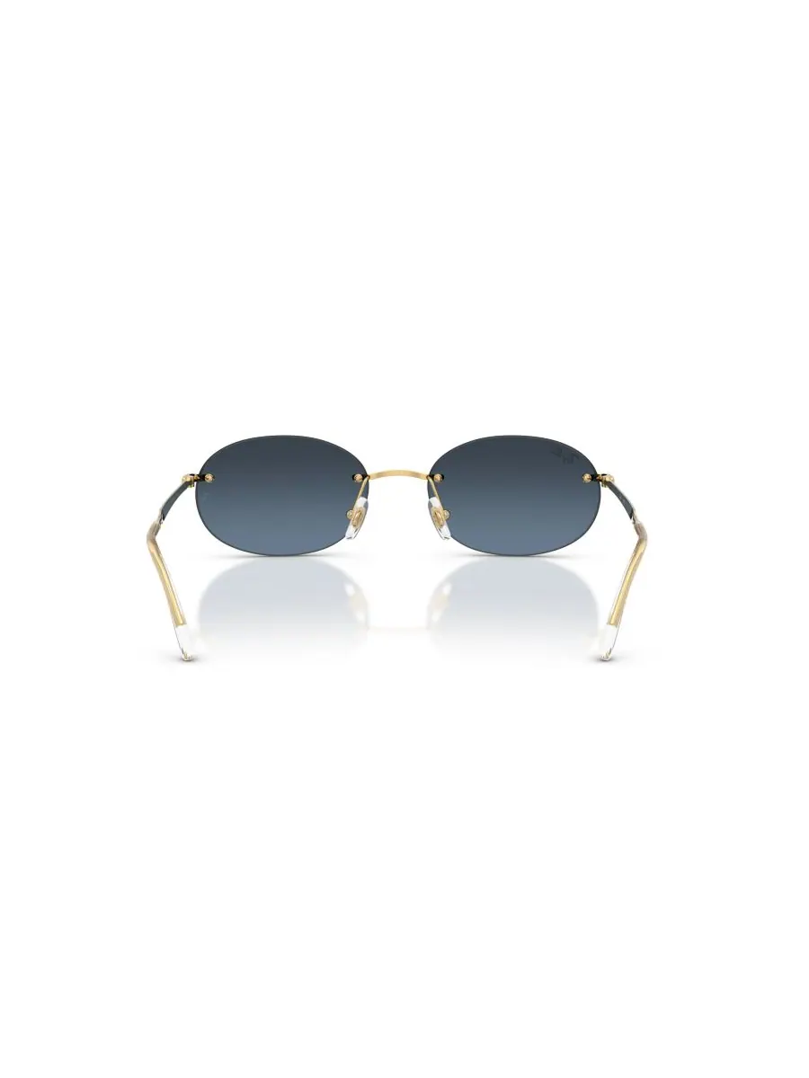 Солнцезащитные очки овальной формы унисекс, RB3767 Ray-Ban — изображение 4 из 5, золотистый