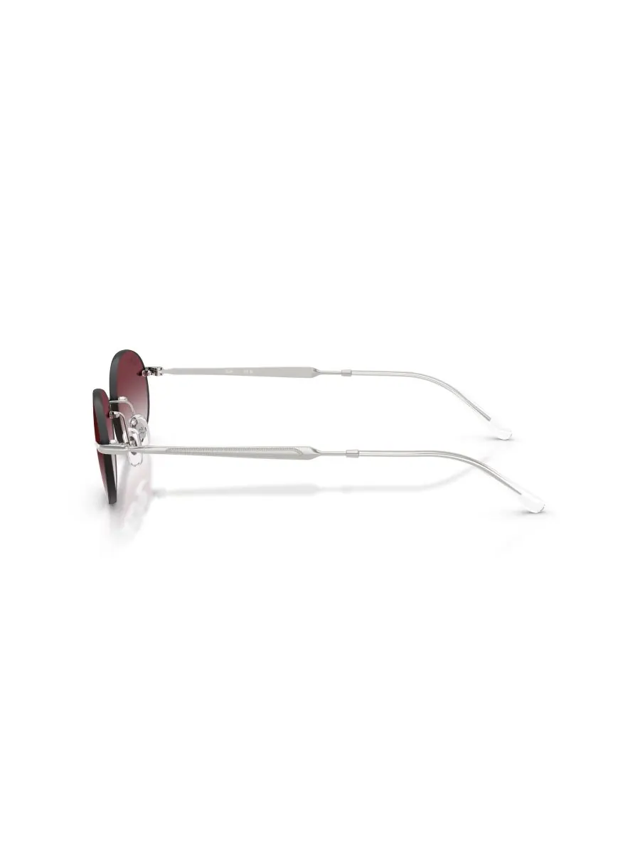 Солнцезащитные очки овальной формы унисекс, RB3767 Ray-Ban — изображение 5 из 5, серебряный