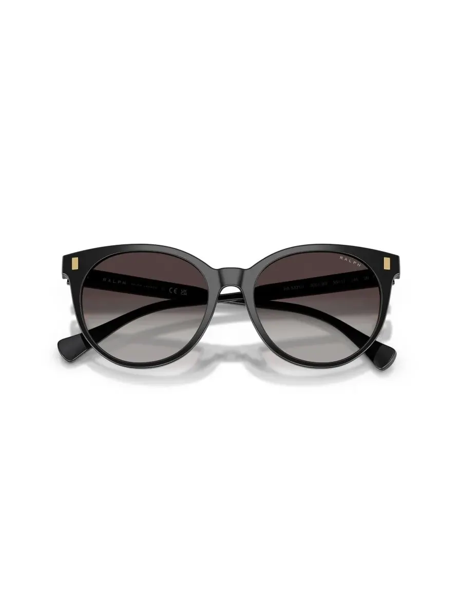 Женские круглые солнцезащитные очки, RA5331U Ralph by Ralph Lauren — изображение 5 из 9, черный