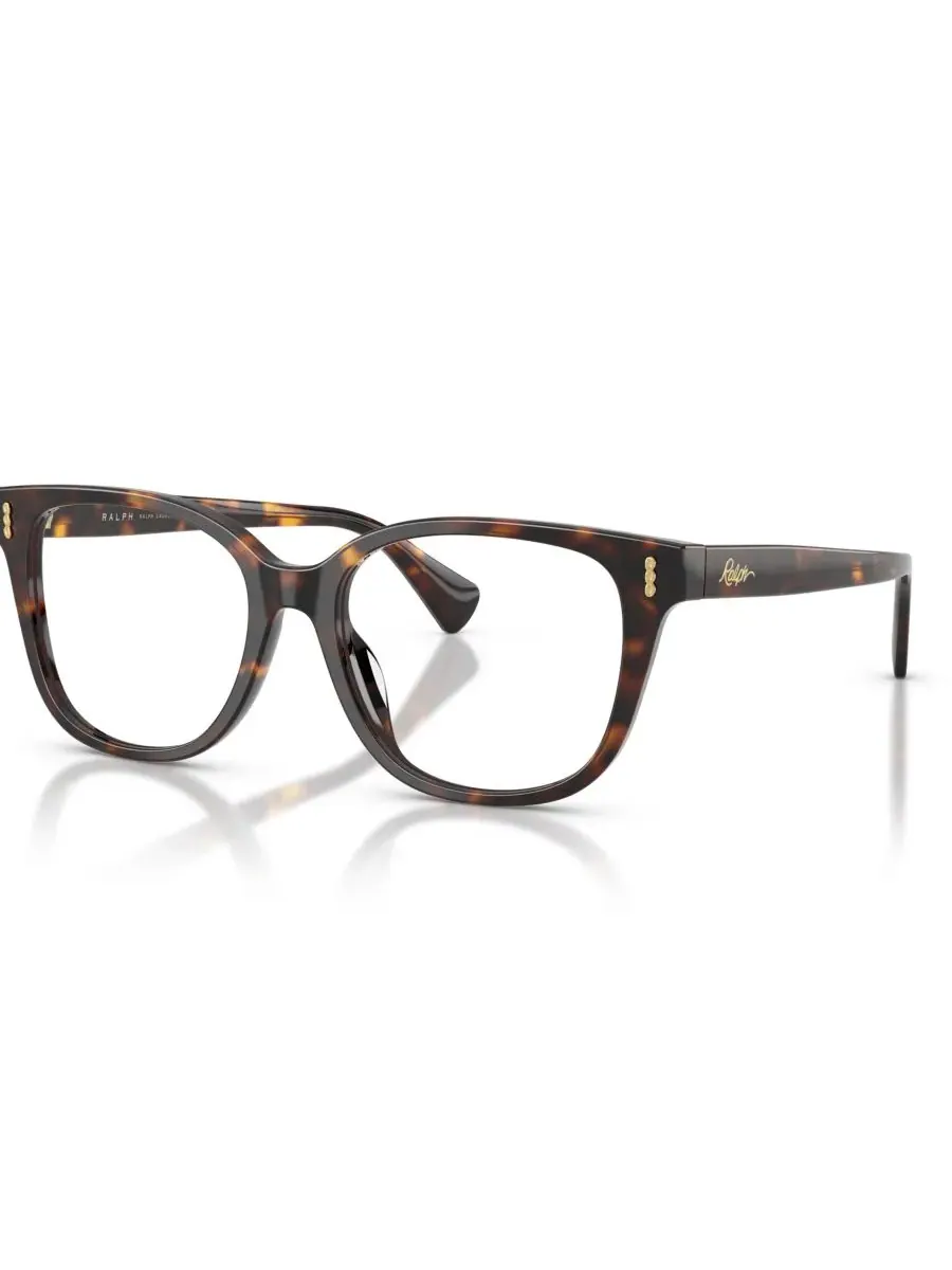 Женские квадратные очки, RA7196U Ralph by Ralph Lauren, темно-havana — коричневый