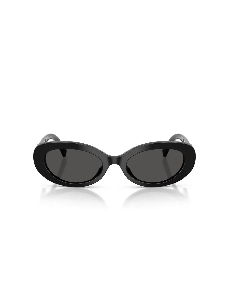 Очки солнцезащитные женские овальные DG4537 Dolce&Gabbana — изображение 2 из 6, черный