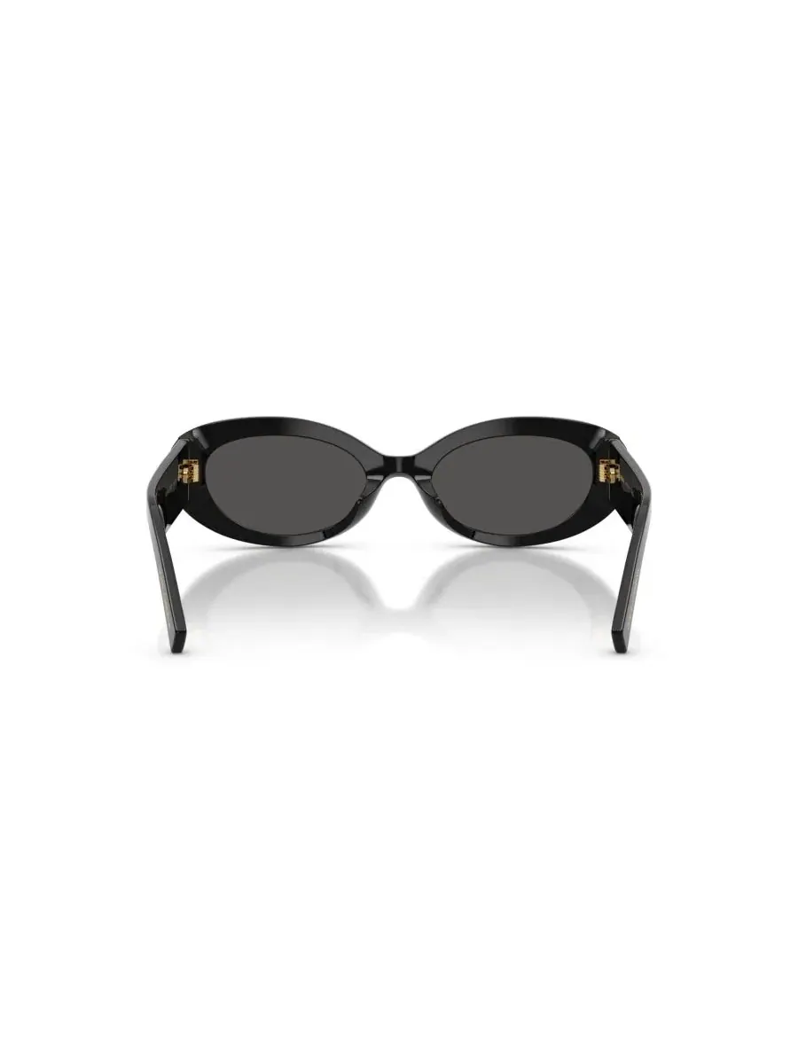 Очки солнцезащитные женские овальные DG4537 Dolce&Gabbana — изображение 4 из 6, черный