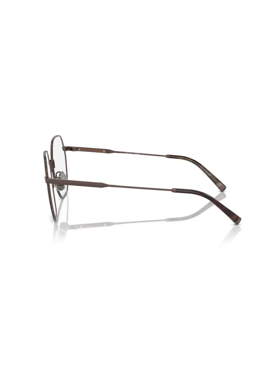 Очки оптические Irregular Titanium BC1001T Brunello Cucinelli — изображение 4 из 5, коричневый черный