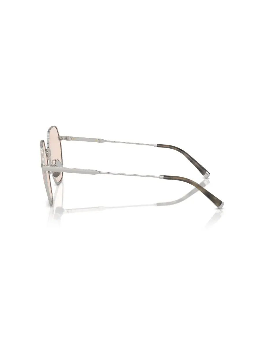 Очки оптические Irregular Titanium BC1001T Brunello Cucinelli — изображение 2 из 5, серебряный