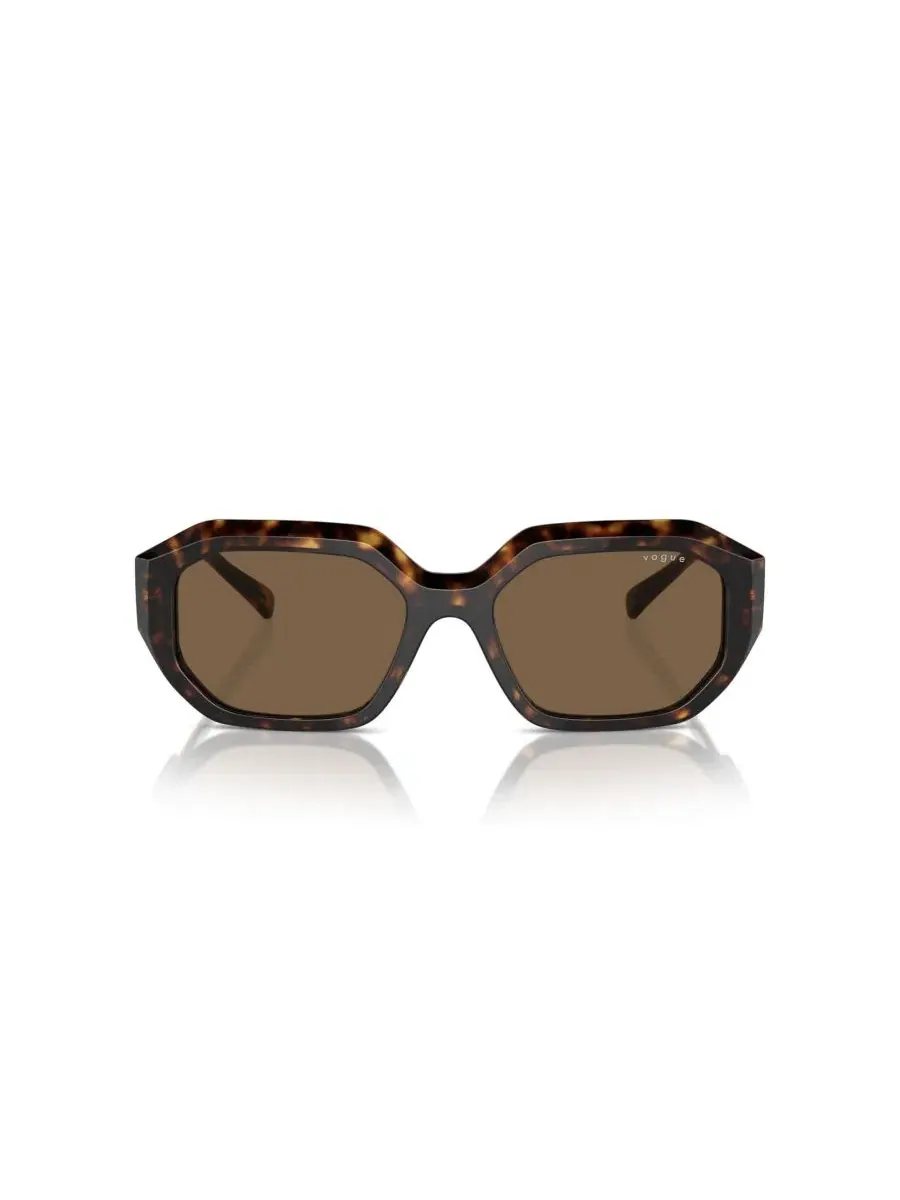 Солнцезащитные очки с геометрической оправой Vogue Eyewear VO5554S — изображение 2 из 6, темный