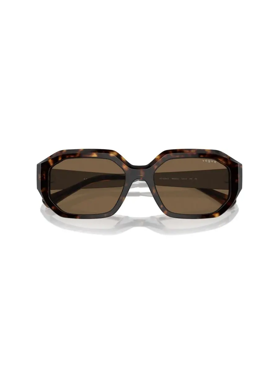 Солнцезащитные очки с геометрической оправой Vogue Eyewear VO5554S — изображение 5 из 6, темный