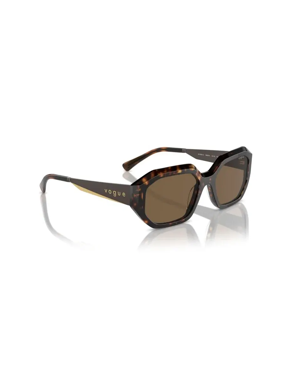 Солнцезащитные очки с геометрической оправой Vogue Eyewear VO5554S — изображение 6 из 6, темный