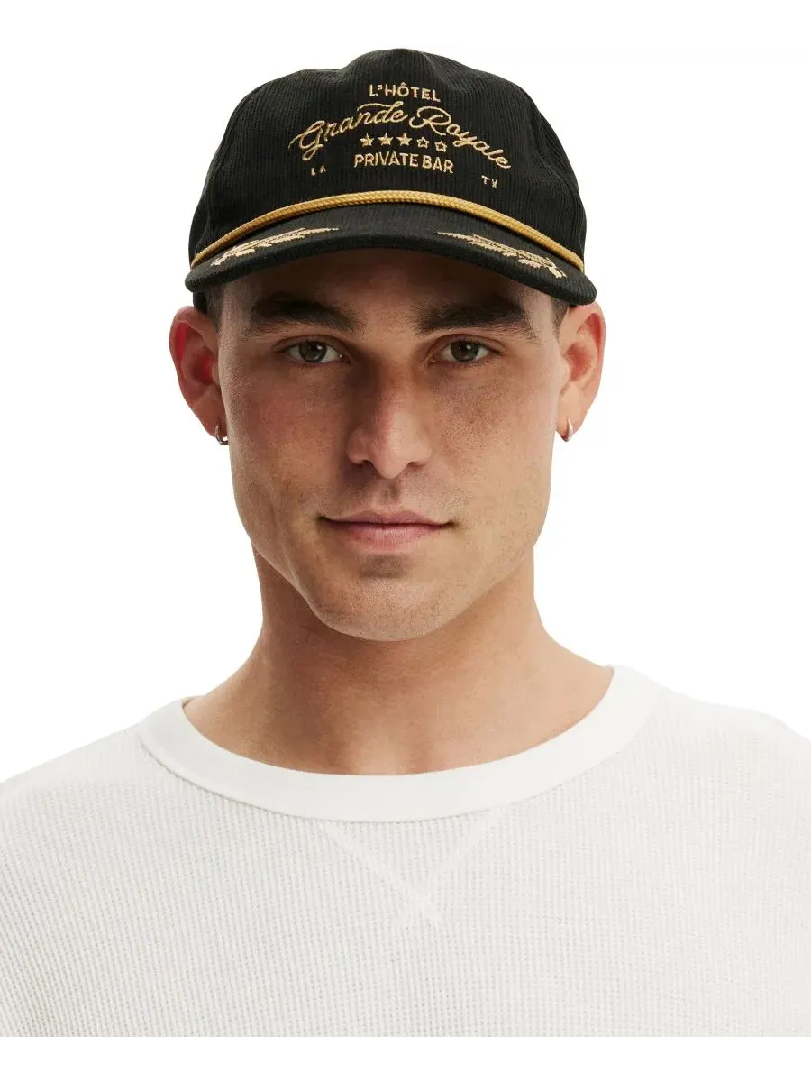 Кепка-пятипанелька Classic Baseball Cap COTTON ON — изображение 5 из 7, черный