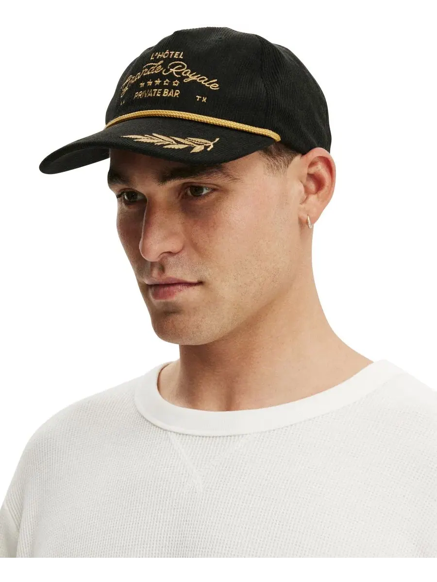 Кепка-пятипанелька Classic Baseball Cap COTTON ON — изображение 7 из 7, черный